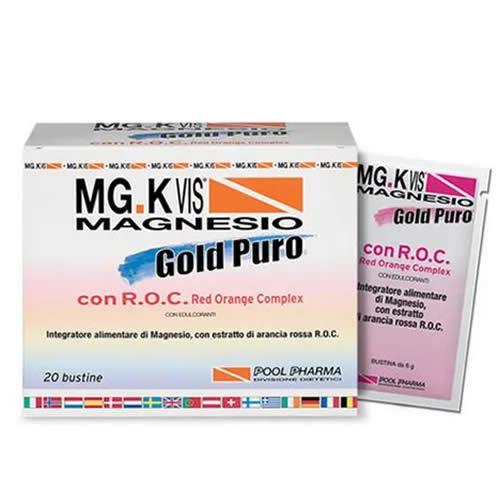 MGK VIS MAGNESIO GOLD PURO 20 BUSTE - Farmaspeed