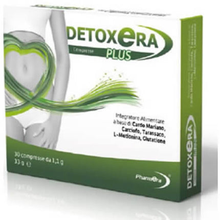 DETOXERA PLUS FOOD SUPPLEMENT FOR CONSTIPATION AND INTESTINAL TRANSIT 30 TABLETS