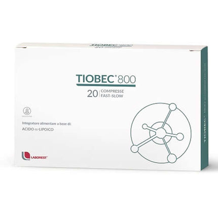 TIOBEC 800 20 FAST-SLOW TABLETS 36 G