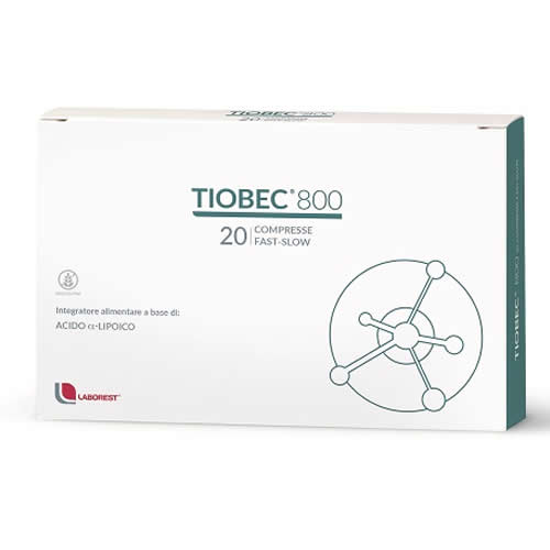 TIOBEC 800 20 COMPRESSE FAST-SLOW 36 G