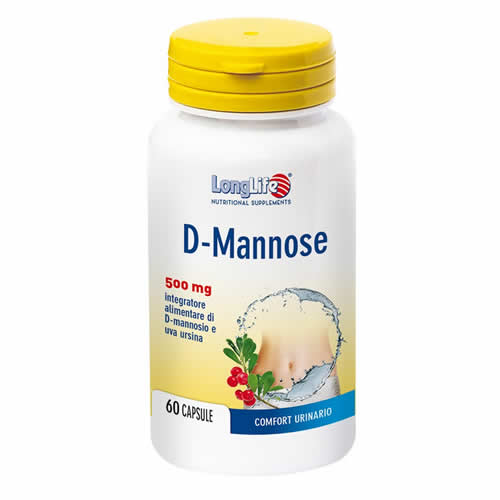 LONGLIFE D-MANNOSE 60 CAPSULES