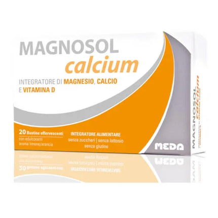 MAGNOSOL CALCIUM POLVERE EFFERVESCENTE 20 BUSTINE - Farmaspeed