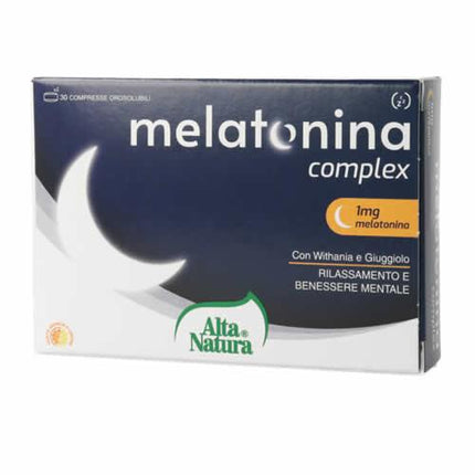 MELATONINA COMPLEX FAST 30 COMPRESSE 500 MG - Farmaspeed