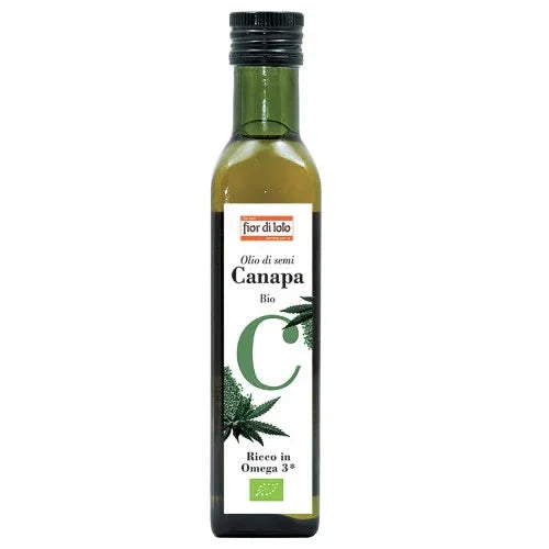 FIOR DI LOTO OLIO DI SEMI DI CANAPA BIO 250 ML - Farmaspeed