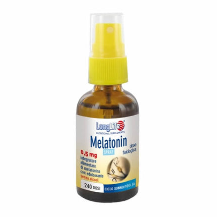 LONGLIFE MELATONIN SPRAY 0.5MG 30 ML