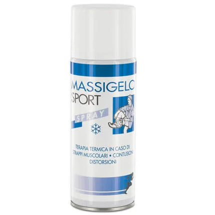GHIACCIO ISTANTANEO MASSIGELO SPORT BOMBOLETTA SPRAY 400ML - Farmaspeed