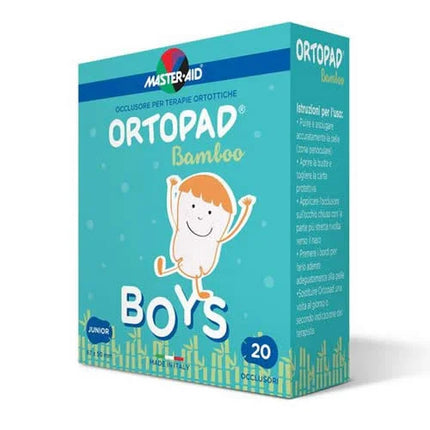 CEROTTO OCULARE PER ORTOTTICA ORTOPAD SOFT BOYS REGULAR 20 PEZZI - Farmaspeed