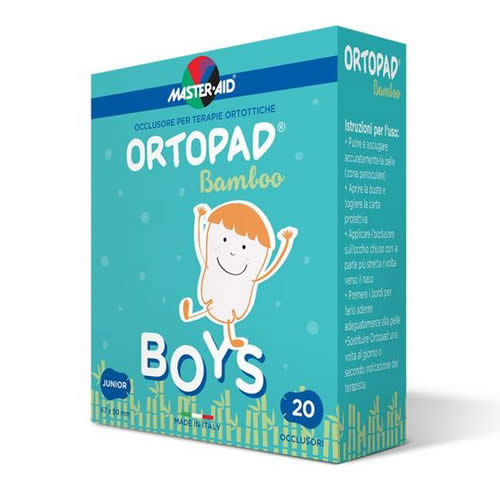 CEROTTO OCULARE PER ORTOTTICA ORTOPAD SOFT BOYS REGULAR 20 PEZZI