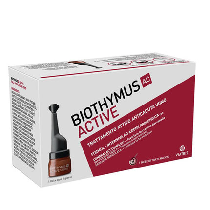 BIOTHYMUS AC ACTIVE TRATTAMENTO ATTIVO ANTICADUTA UOMO 10 FIALE 3,5 ML