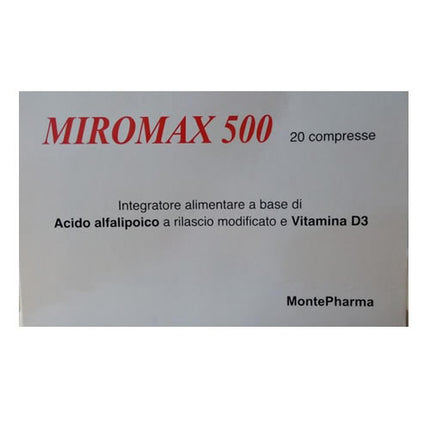 MIROMAX 500 20 COMPRESSE