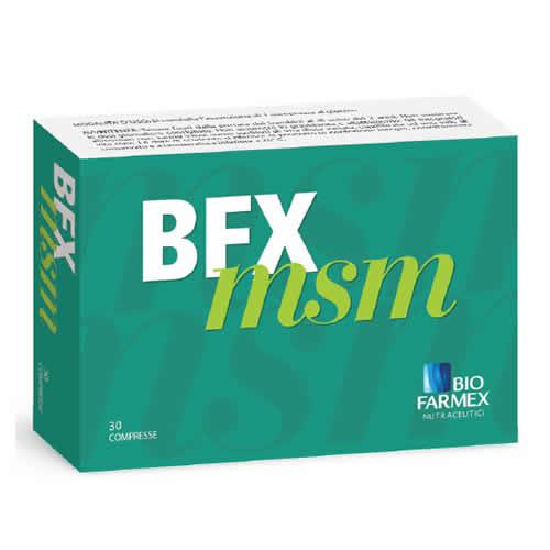 BFX MSM 30 COMPRESSE - Farmaspeed