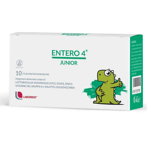 ENTERO 4 JUNIOR 10 FLACONCINI 8 ML - Farmaspeed