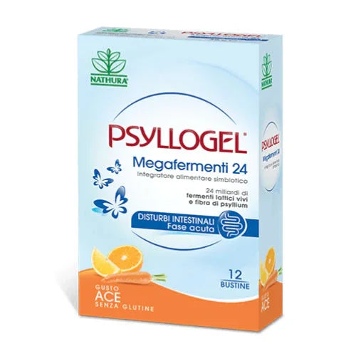 PSYLLOGEL MEGAFERMENTI 24 ACE 12 BUSTE 3 G - Farmaspeed