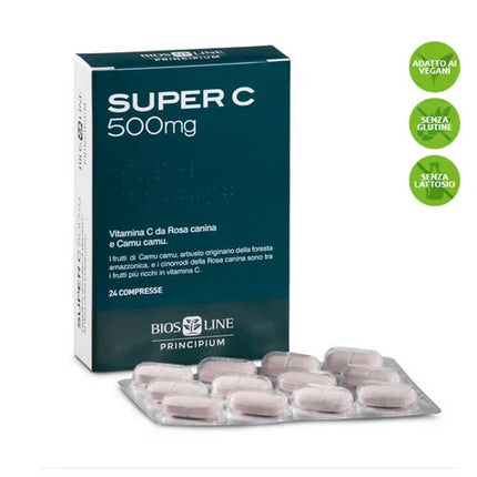 PRINCIPIUM SUPER C 500 24 COMPRESSE 24,2 G - Farmaspeed