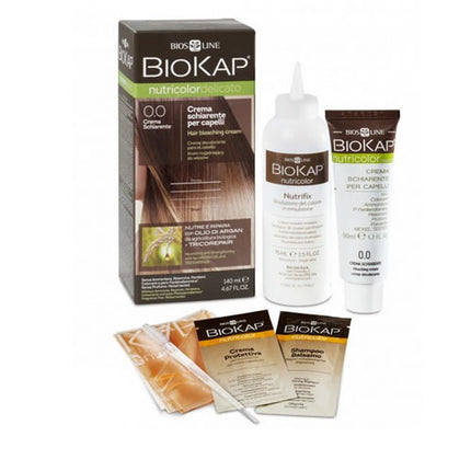 BIOKAP NUTRICOLOR 0,0 NEW CREMA SCHIARENTE TINTA TUBO + FLACONE
