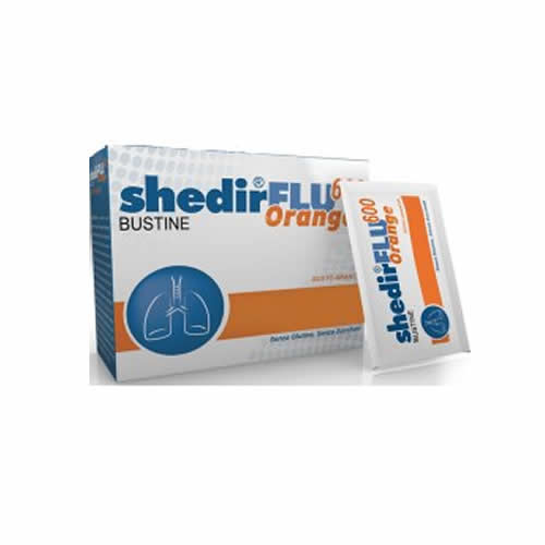 SHEDIRFLU 600 ORANGE 20 BUSTINE