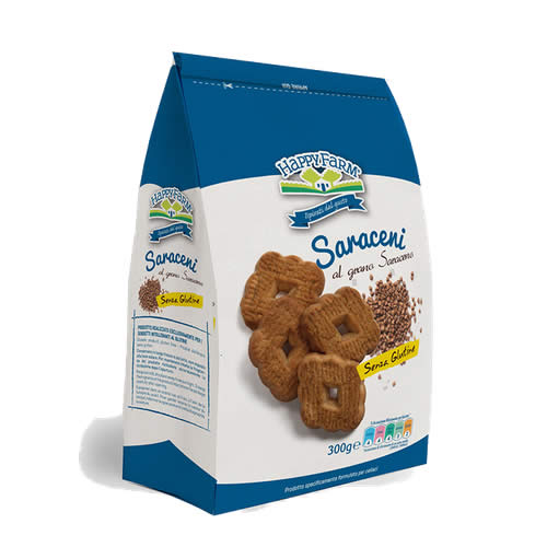 HAPPY FARM BISCOTTI SARACENI 300 G