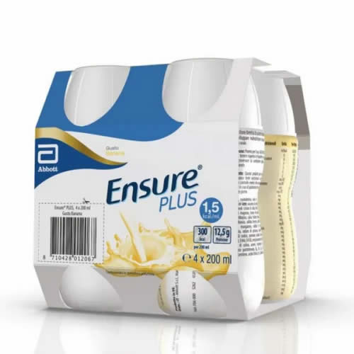 ENSURE PLUS BANANA 4 BOTTIGLIE DA 200 ML