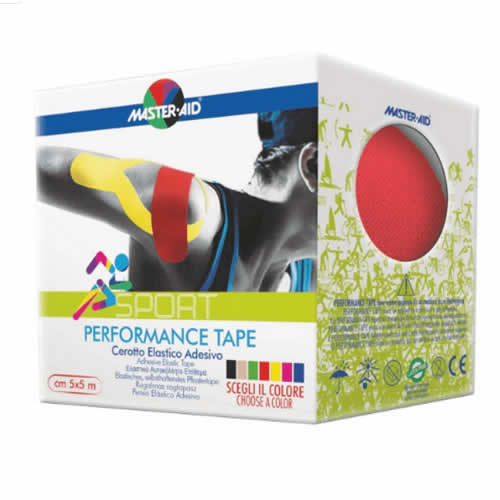 MASTER-AID SPORT PERFORM RED NEUROMUSCULAR TAPING 5 X 500 CM