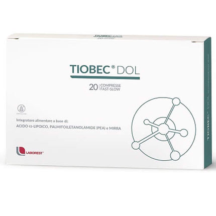 TIOBEC DOL 20 COMPRESSE DA 1455 MG