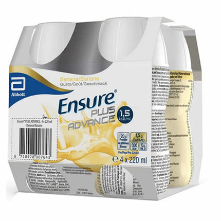 ENSURE PLUS ADVANCE BANANA 4 BOTTIGLIE DA 220 ML
