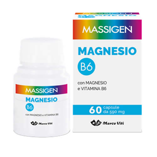 MASSIGEN MAGNESIO B6 60 CAPSULE