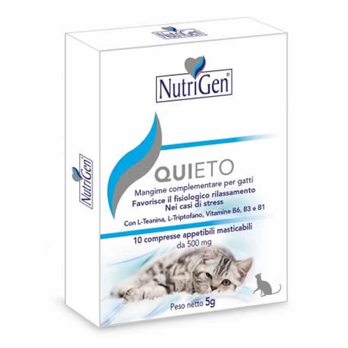 QUIETO GATTO 10 COMPRESSE NUTRIGEN - Farmaspeed