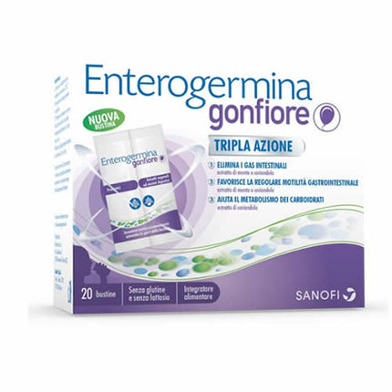 ENTEROGERMINA GONFIORE 20 BUSTINE BIPARTITE