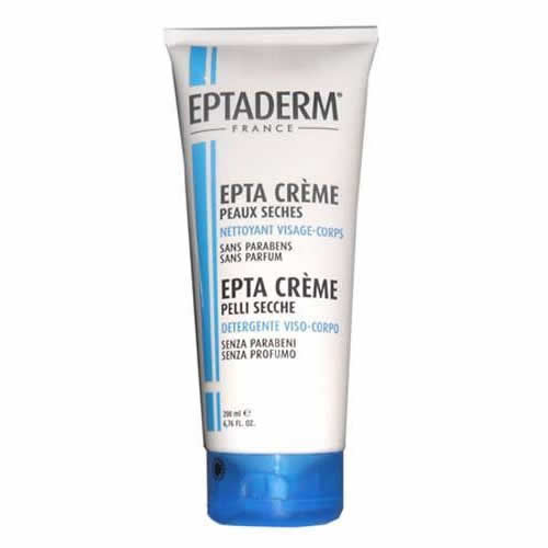 EPTADERM EPTA CLEANSING CREAM FOR DRY SKIN FACE AND BODY 200 ML
