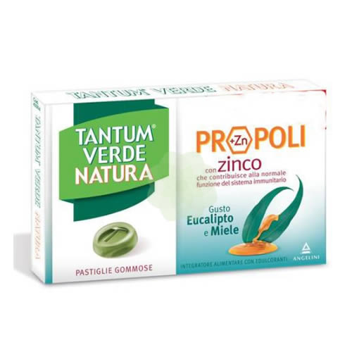 TANTUM VERDE NATURA EUCALYPTUS & HONEY GUMMY LOZENGES 30 G