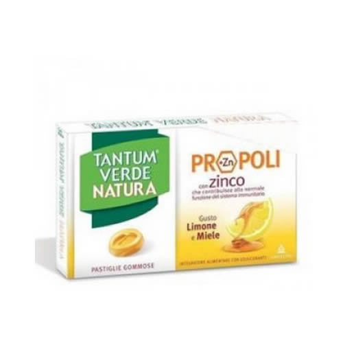 TANTUM VERDE NATURA 15 PASTIGLIE GOMMOSE LIMONE & MIELE