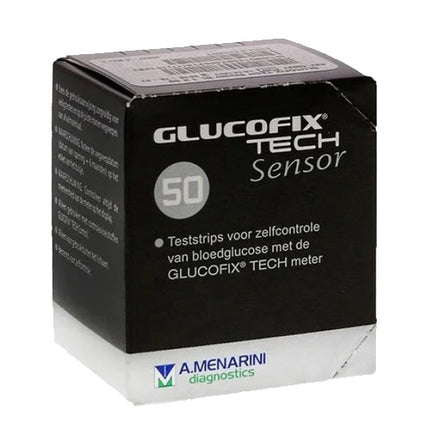 STRISCE MISURAZIONE GLICEMIA GLUCOFIX TECH SENSOR 50 PEZZI