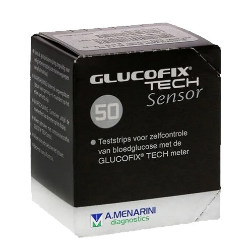 STRISCE MISURAZIONE GLICEMIA GLUCOFIX TECH SENSOR 50 PEZZI