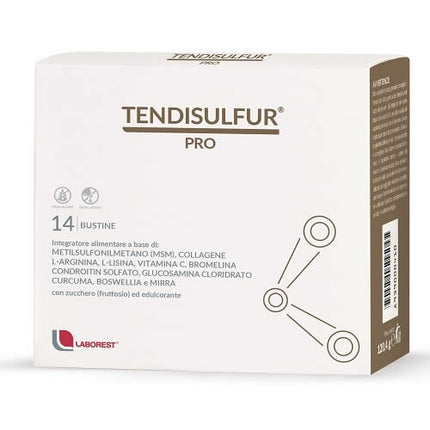 TENDISULFUR PRO 14 SACHETS OF 8.6G