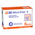 AGO PER PENNA DA INSULINA BD MICROFINE GAUGE 31 6MM 100 PEZZI - Farmaspeed