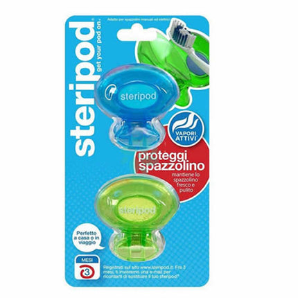 STERIPOD TOOTHBRUSH PROTECTOR 2 PIECES