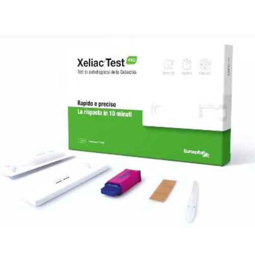 XELIAC TEST PRO DETERMINAZIONE ANTICORPI IGA E IGG ASSOCIATI ALLA MALATTIA CELIACA 1 PEZZO