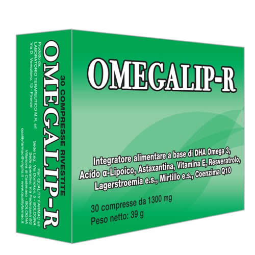 OMEGALIP -R 30 COMPRESSE RIVESTITE