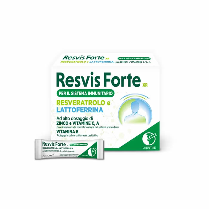 RESVIS FORTE XR BIOFUTURA 12 ENVELOPES