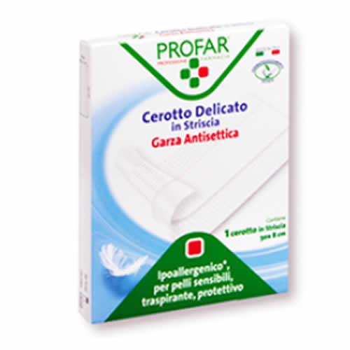 CEROTTO TESSUTO NON TESSUTO DELICATO 1 STRISCIA 50X6 CM PROFAR - Farmaspeed