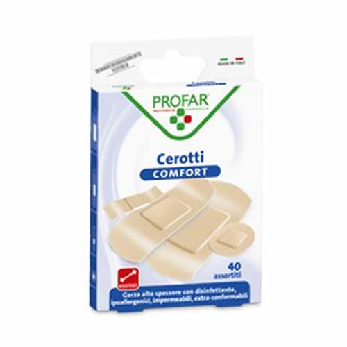 CEROTTO COMFORT ASSORTITI 40 PEZZI PROFAR