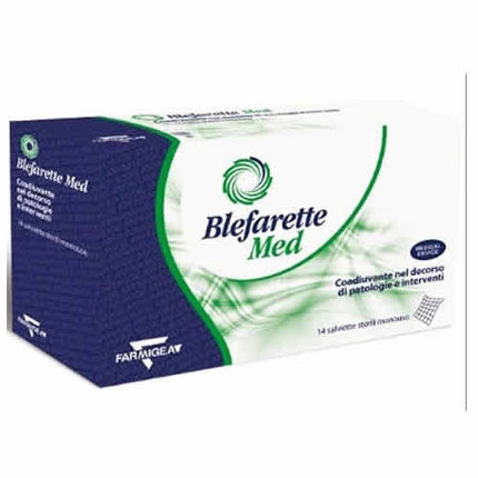 BLEFARETTE MED MEDICATED EYE WIPES 14 PIECES