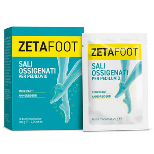 Zetafoot sali ossigenati 10 bustine da 20 g