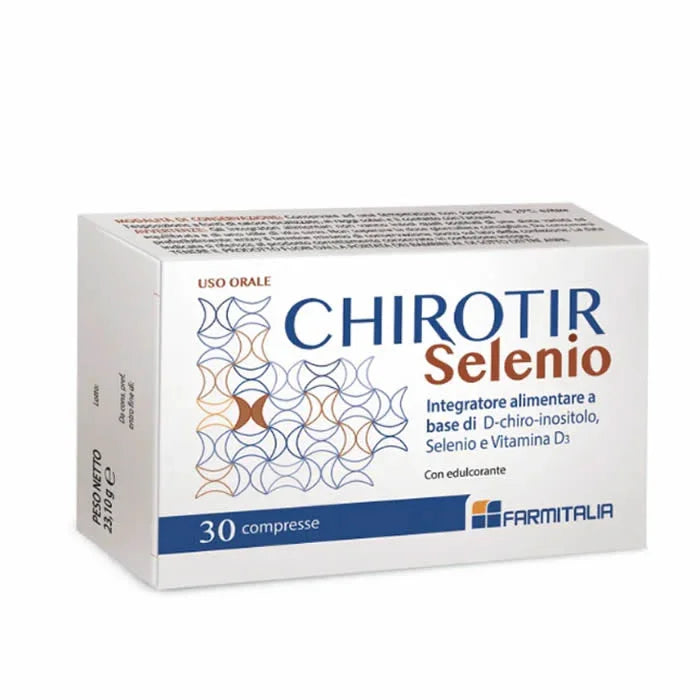 CHIROTIR SELENIO 30 COMPRESSE - Farmaspeed