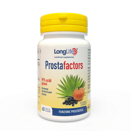 LONGLIFE PROSTAFACTORS 60 GELATIN PEARLS