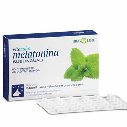 VITACALM MELATONINA 120 COMPRESSE SUBLINGUALI - Farmaspeed