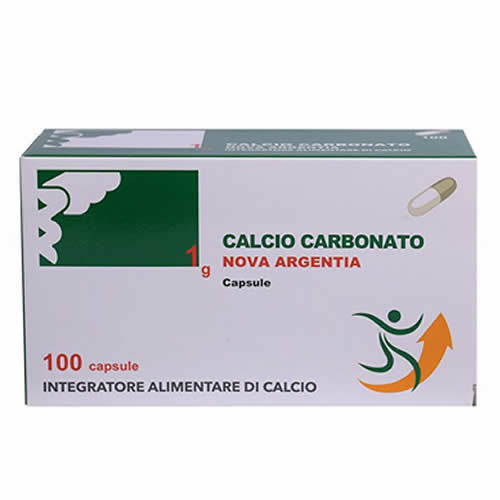 NOVA CALCIUM CARBONATE 1 G 100 CAPSULES
