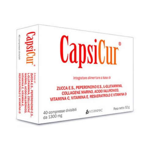 CAPSICUR 40 COMPRESSE