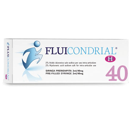 Fluicondrial H Hyaluronic Acid Intra-articular Pre-Filled Syringe 2ml/40mg