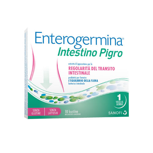 ENTEROGERMINA INTESTINO PIGRO 10 BUSTINE
